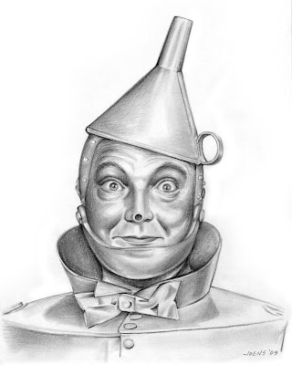 Jack Haley as the Tin Man in th...